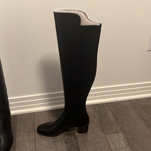 Stuart Weitzman City Block Boot Black 7.5 - Picture 3 of 16